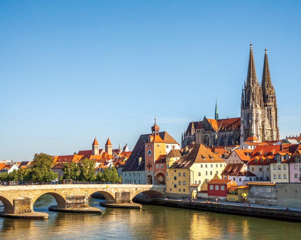 A view of Regensburg