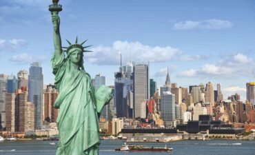 Statue of Liberty New York skyline