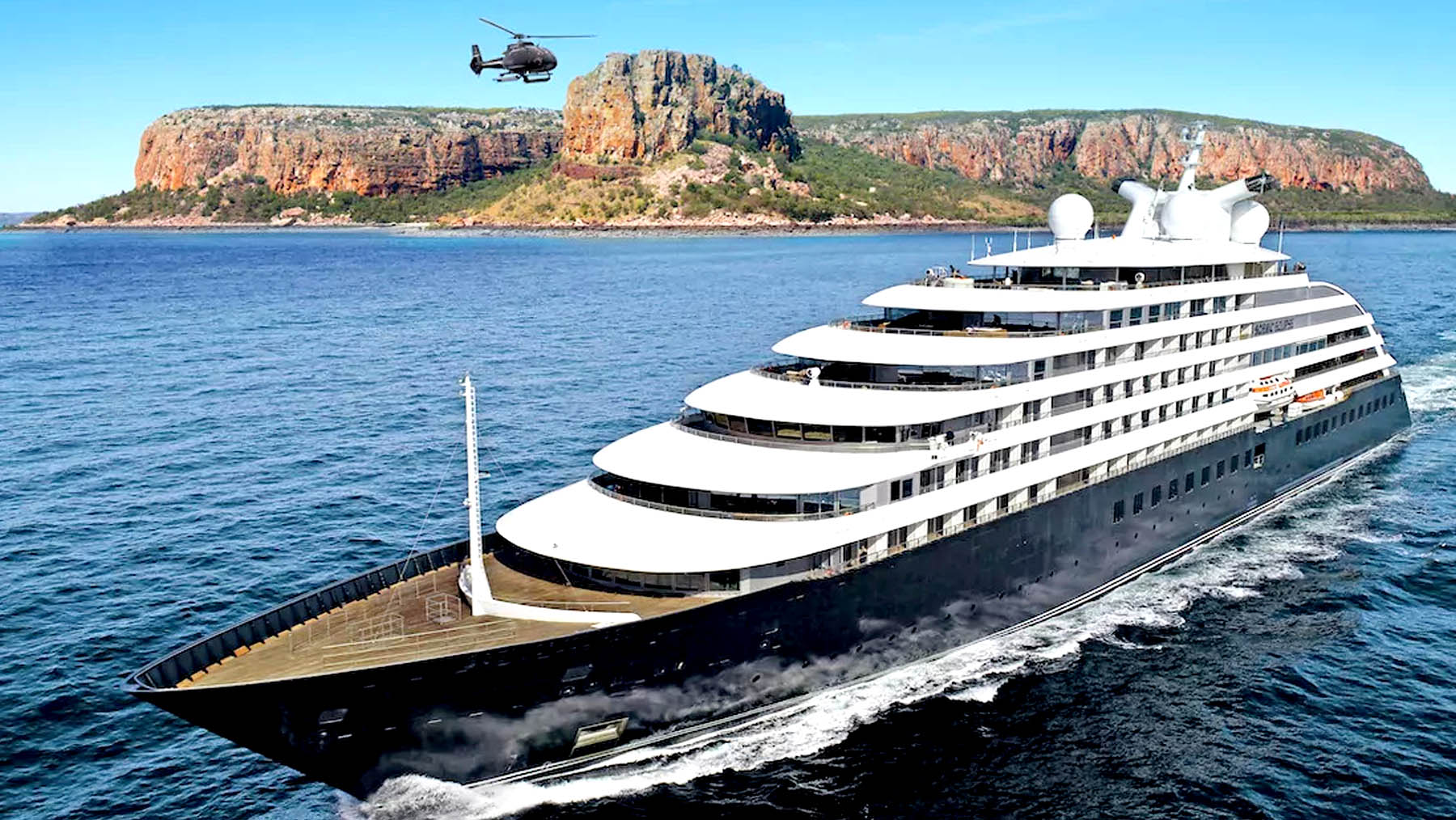 Scenic Eclipse highlights best available expedition cruise offering at The Kimberley. 