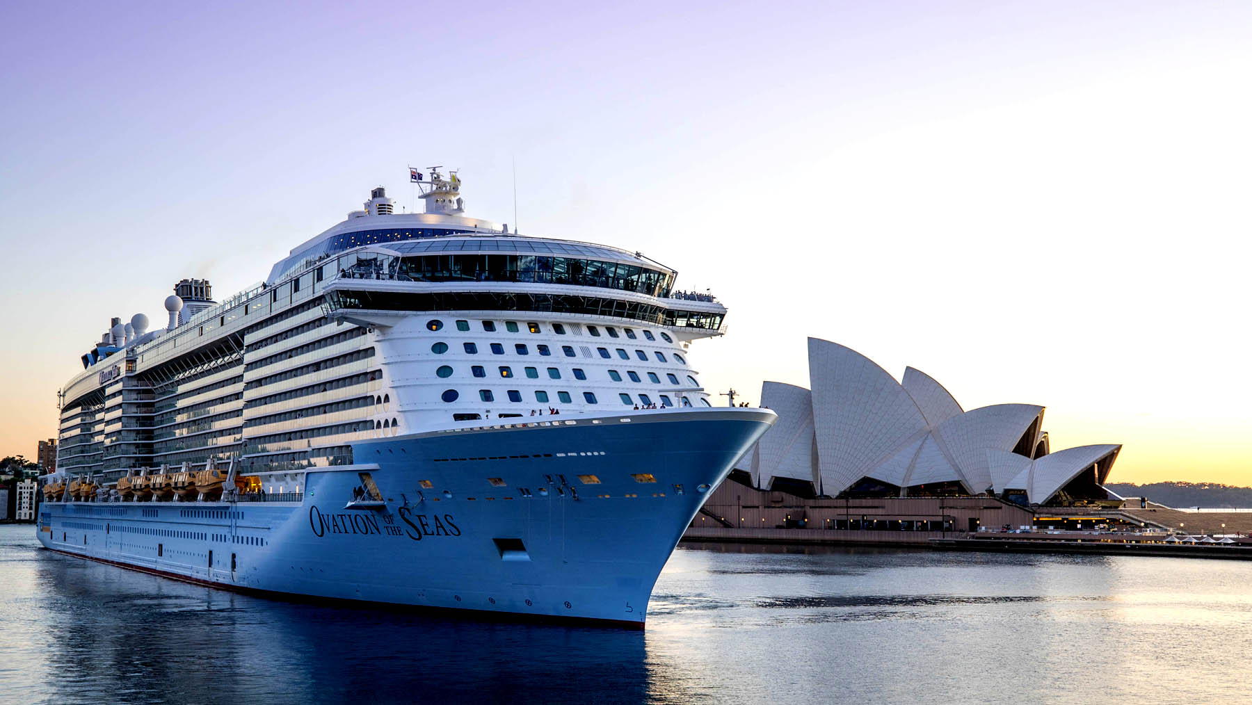 Ovation of the Seas offers sampler cruises from Sydney. 