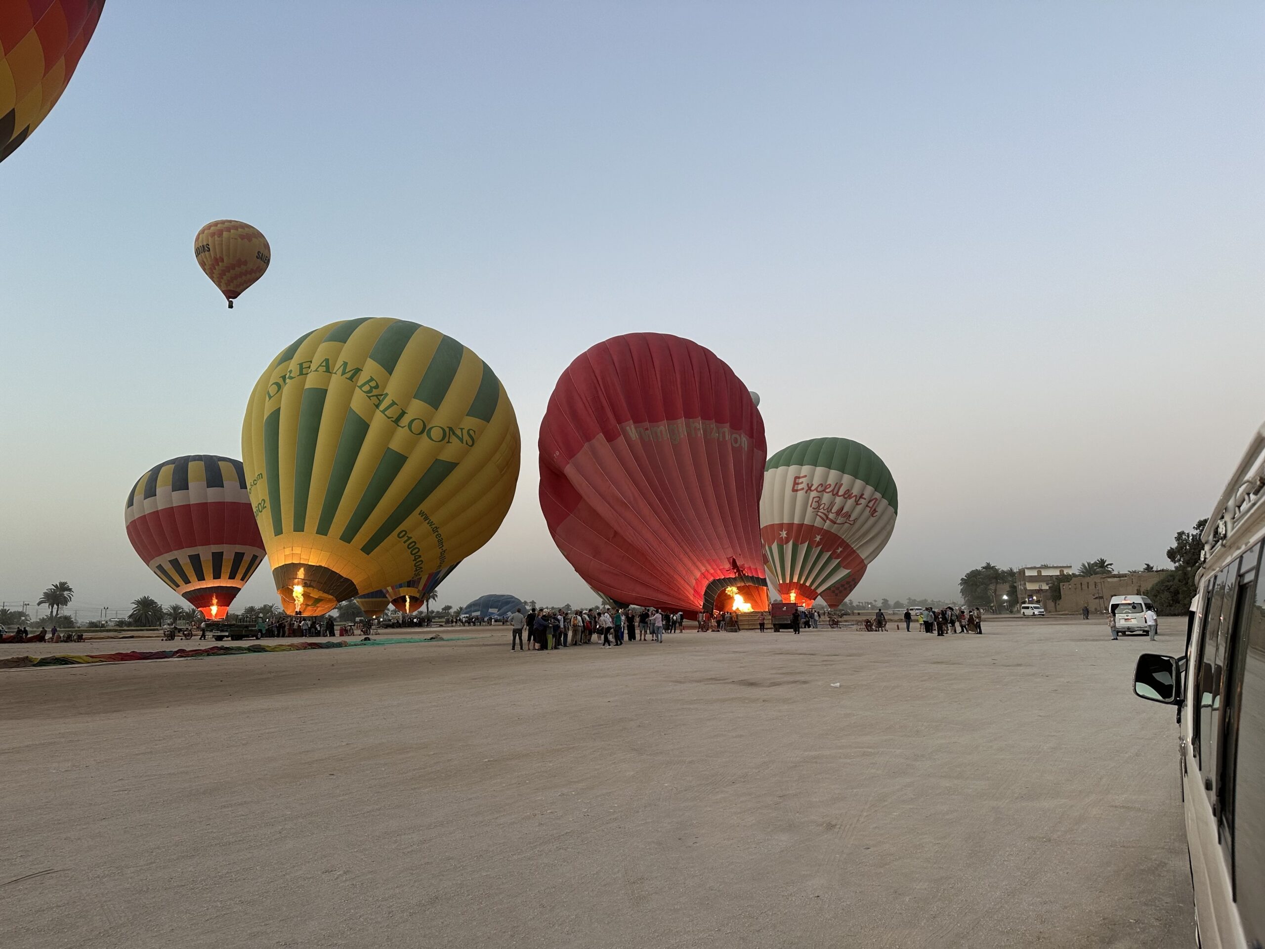 Balloons over Luxor Egypt