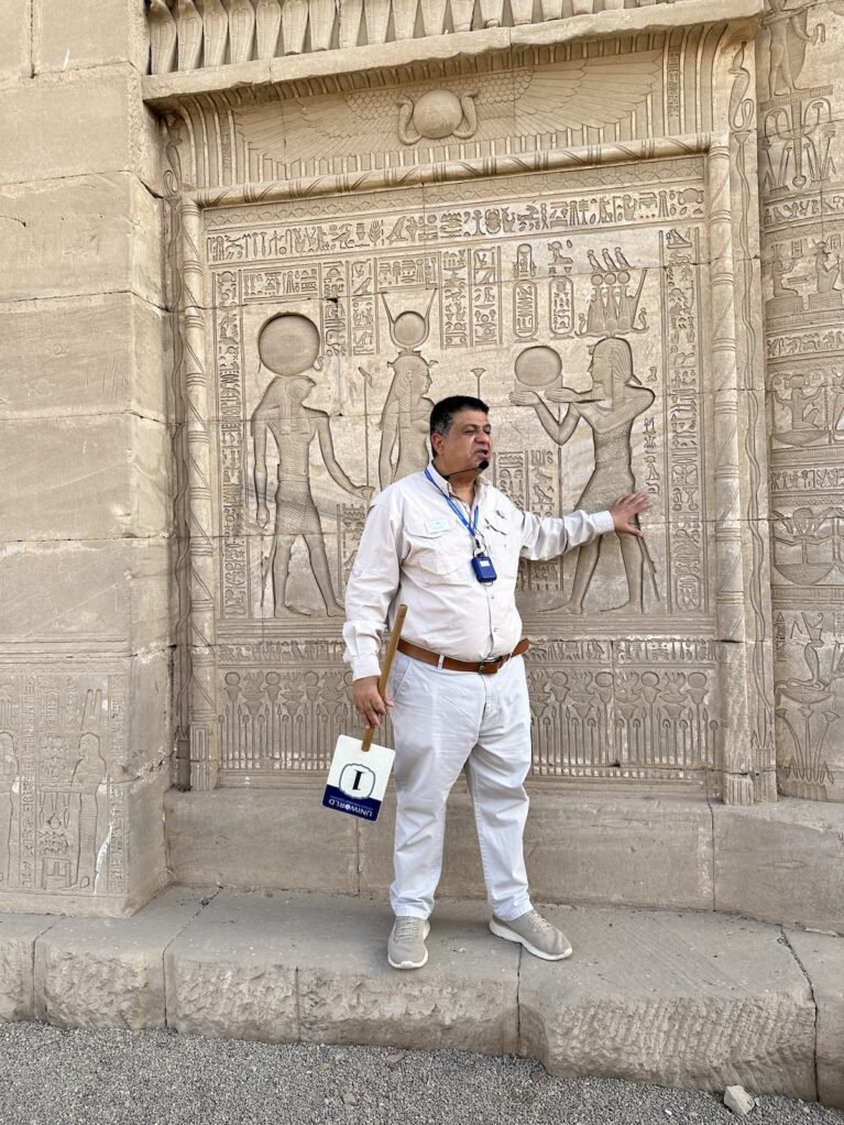 Egyptologist Ramadan from Uniworld