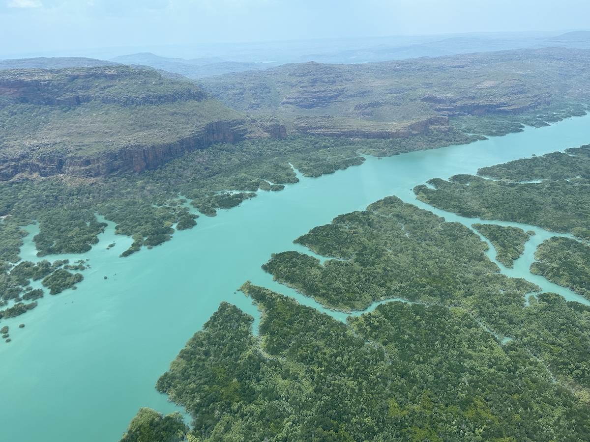 the Kimberley by helicopter 