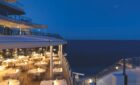 Silver Nova restaurant La Terrazza is open to the elements .
