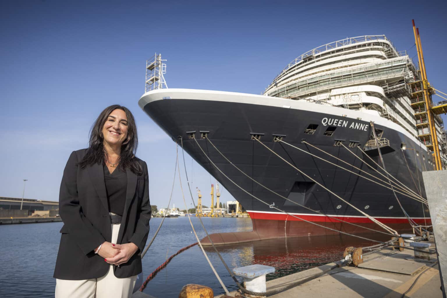 Cunard's fleet of stately ships
