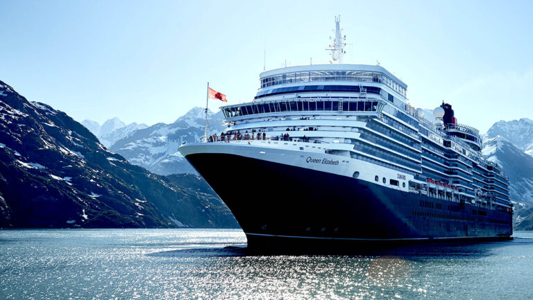 Queen Elizabeth, a vessel of Cunard Line that offers itineraries from Australia.