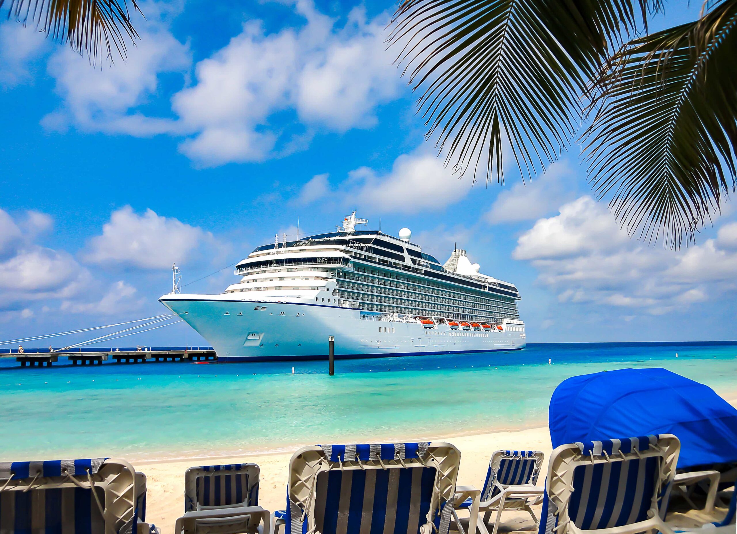 A cruise ship in the Caribbean. Australia's cruise ships