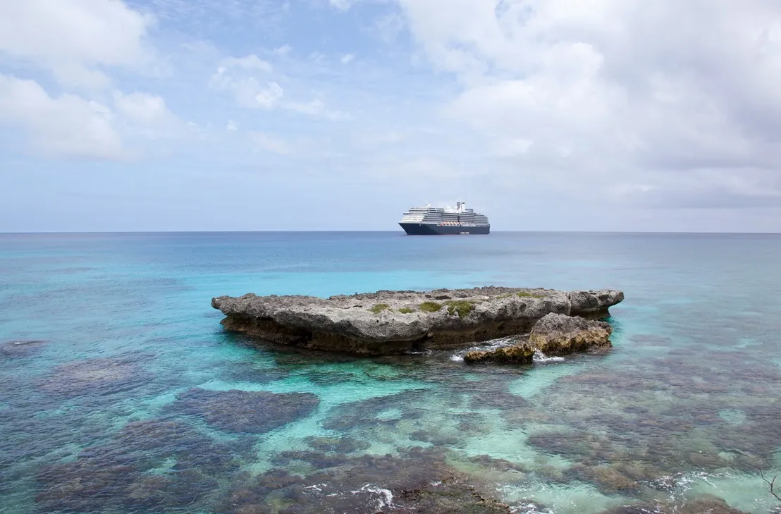 A South Pacific cruise sails in the distance but cancels after New Caledonia riots.