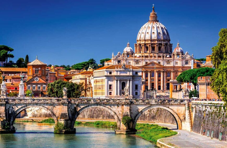 The Vatican is one of the sought-after destinations in the Mediterranean cruise