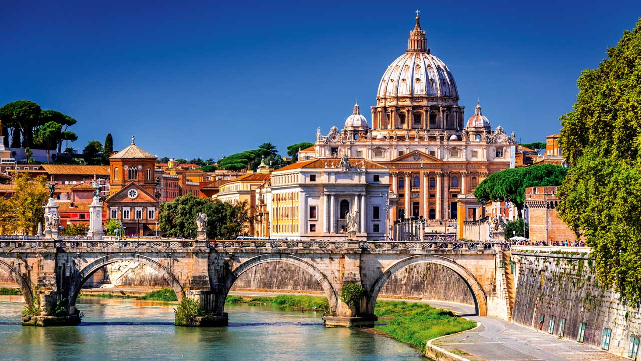 The Vatican is one of the sought-after destinations in the Mediterranean cruise