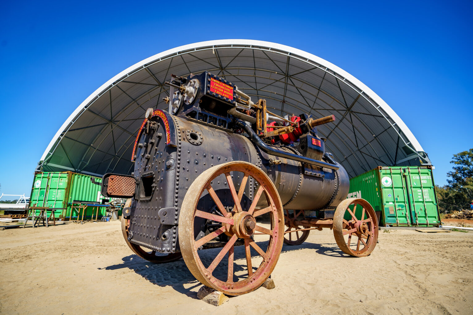 Wood Fired Steam Engine APT 