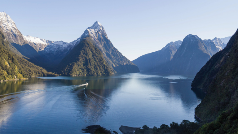 Cruise New Zealand’s coastline in style aboard the stylish Le Soleal