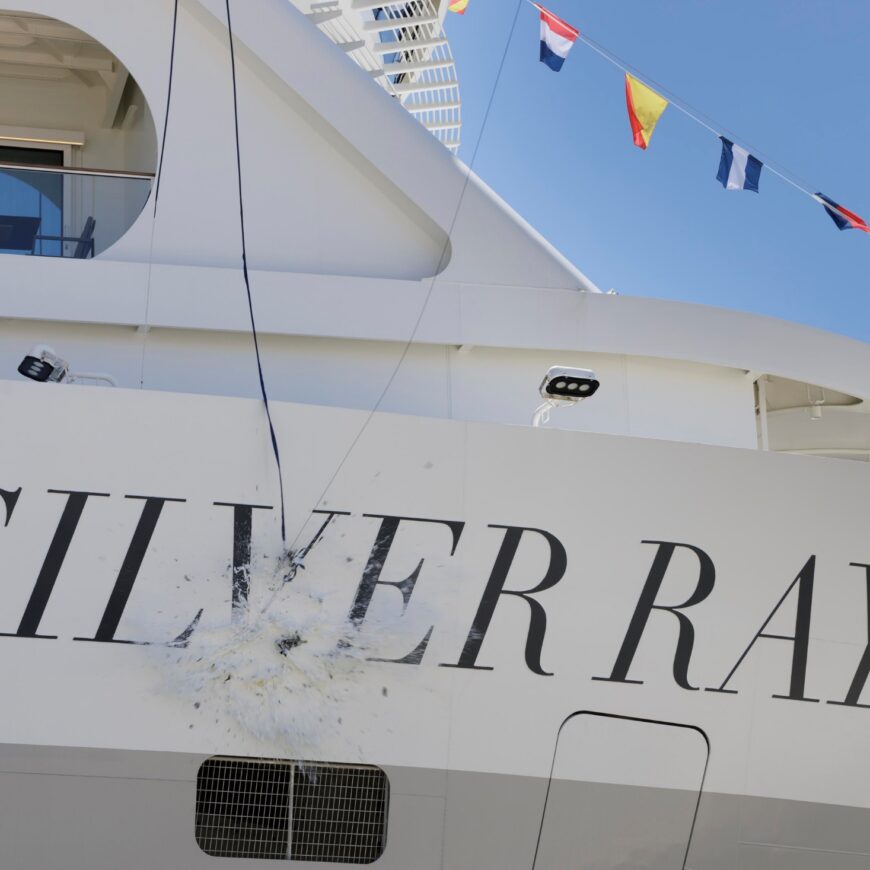 Silver Ray christened as Silversea celebrates 30 years