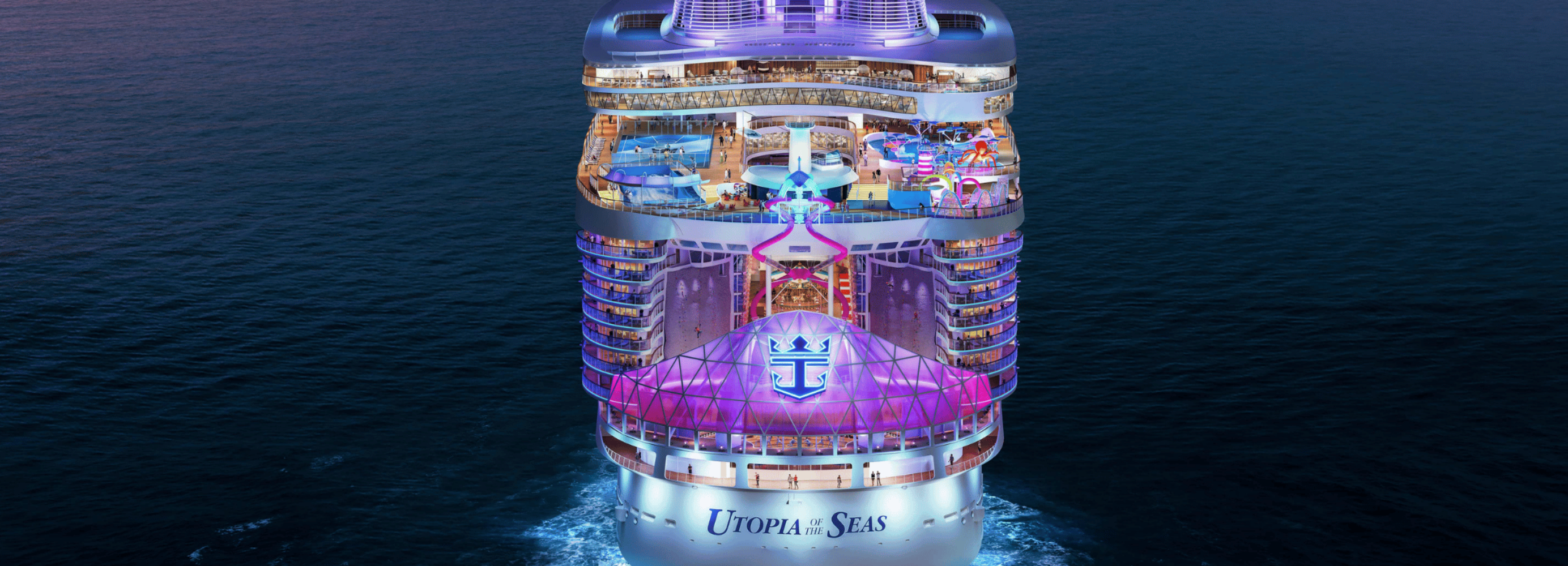 Utopia of the Seas has been delivered