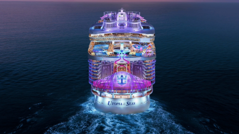 Utopia of the Seas has been delivered