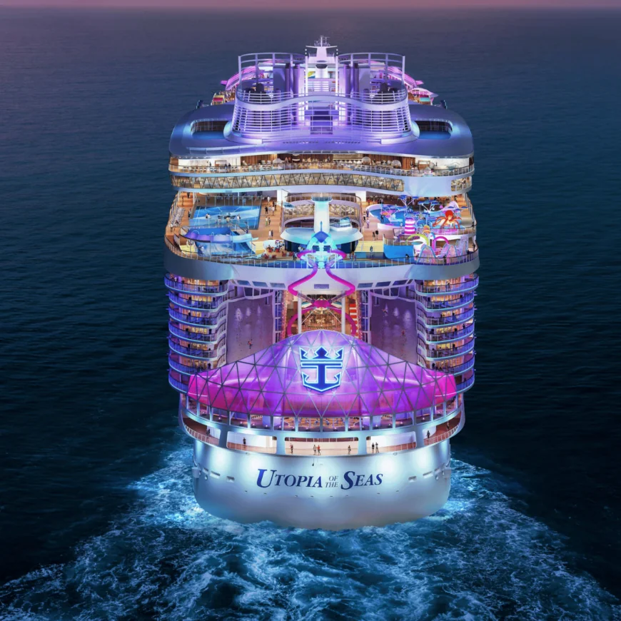 Utopia of the Seas has been delivered
