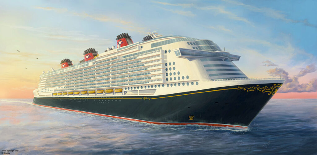 Disney Cruise Line ship Adventure offers itineraries to Australia. 