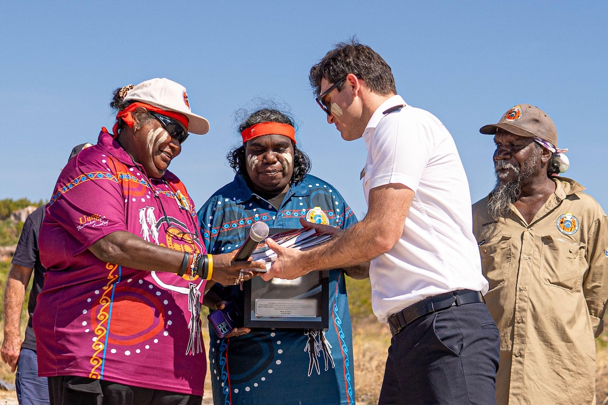 Historic first as Seabourn Pursuit has Indigenous godparents 