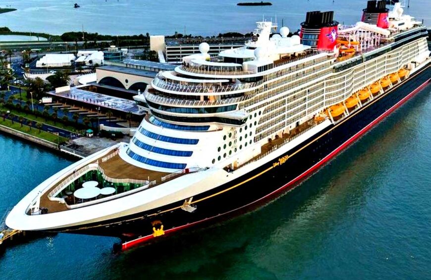 Disney Cruise Line boasts one of its newest ship the Wish which is homeported at Port Canaveral.