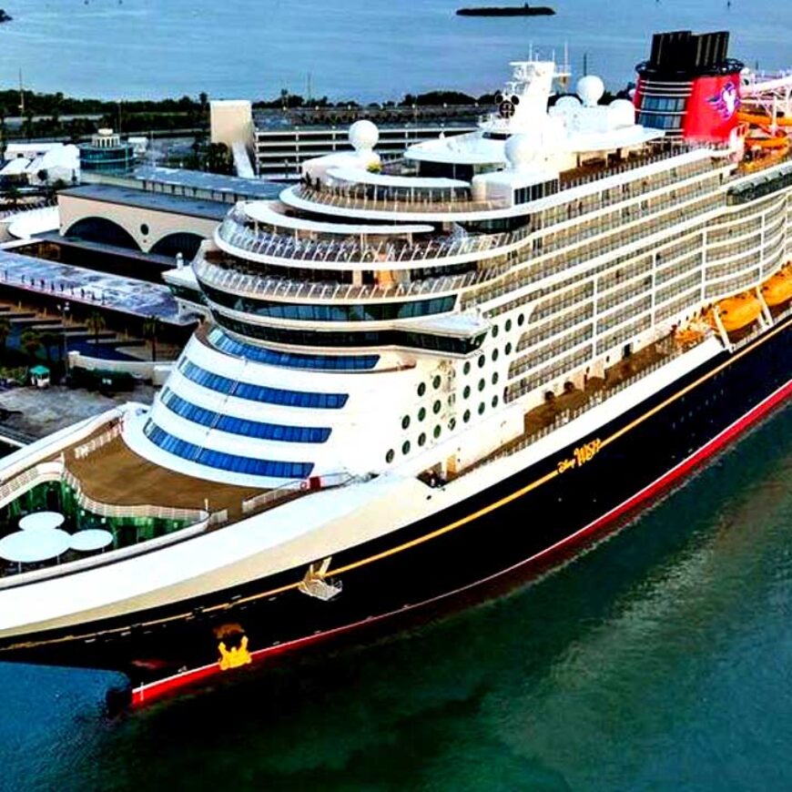 Disney Cruise Line boasts one of its newest ship the Wish which is homeported at Port Canaveral.