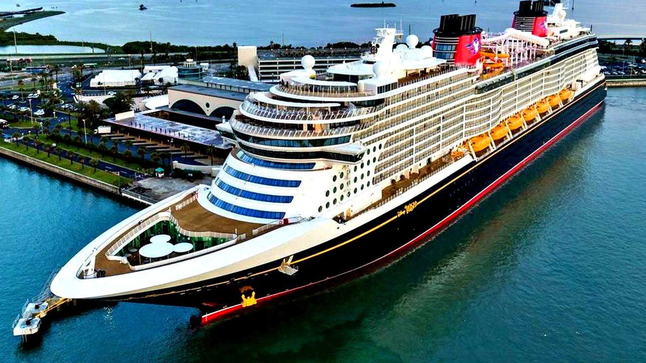 Disney Cruise Line boasts one of its newest ship the Wish which is homeported at Port Canaveral.