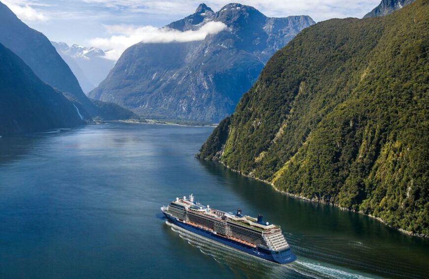 Celebrity Eclipse Cruising in New Zealand