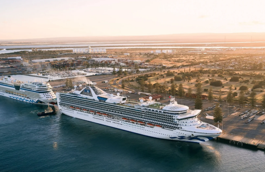 cruise ships in adelaide