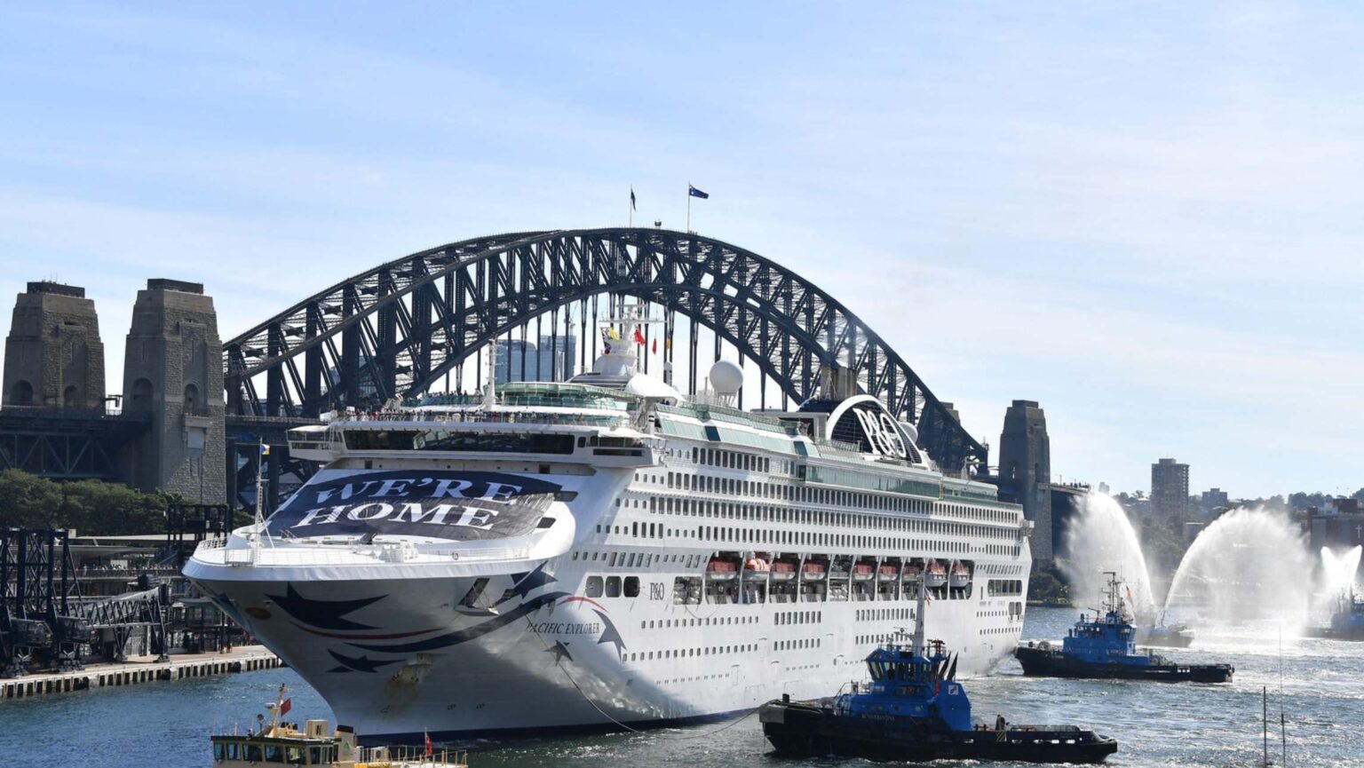 Pacific Explorer in Sydney