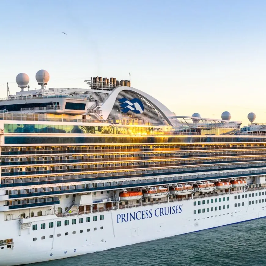 The crown princess is set to be the biggest ever Princess ship in Australia.