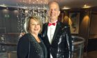 Evie & Robert Gareb in evening gear