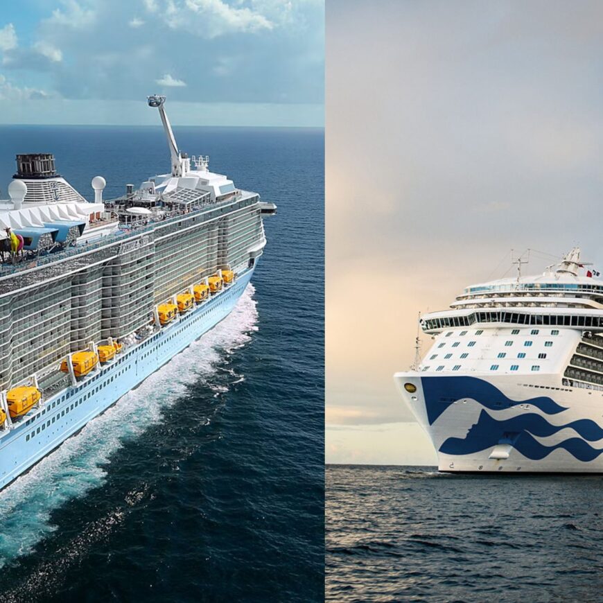 Crown Princess vs Anthem of the Seas