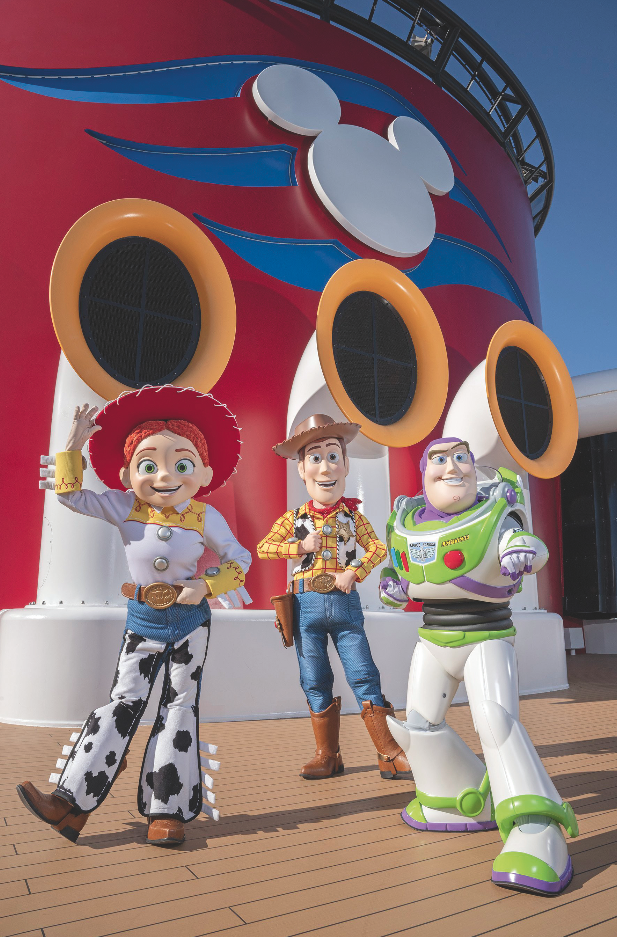 Toy Story onboard Disney Cruise Line