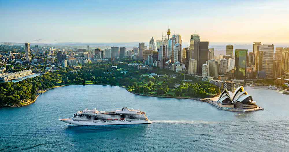 Viking Orion in Sydney Harbour