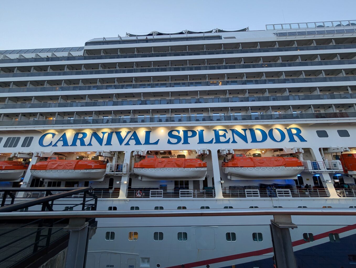 Carnival Splendor has arrived in Sydney