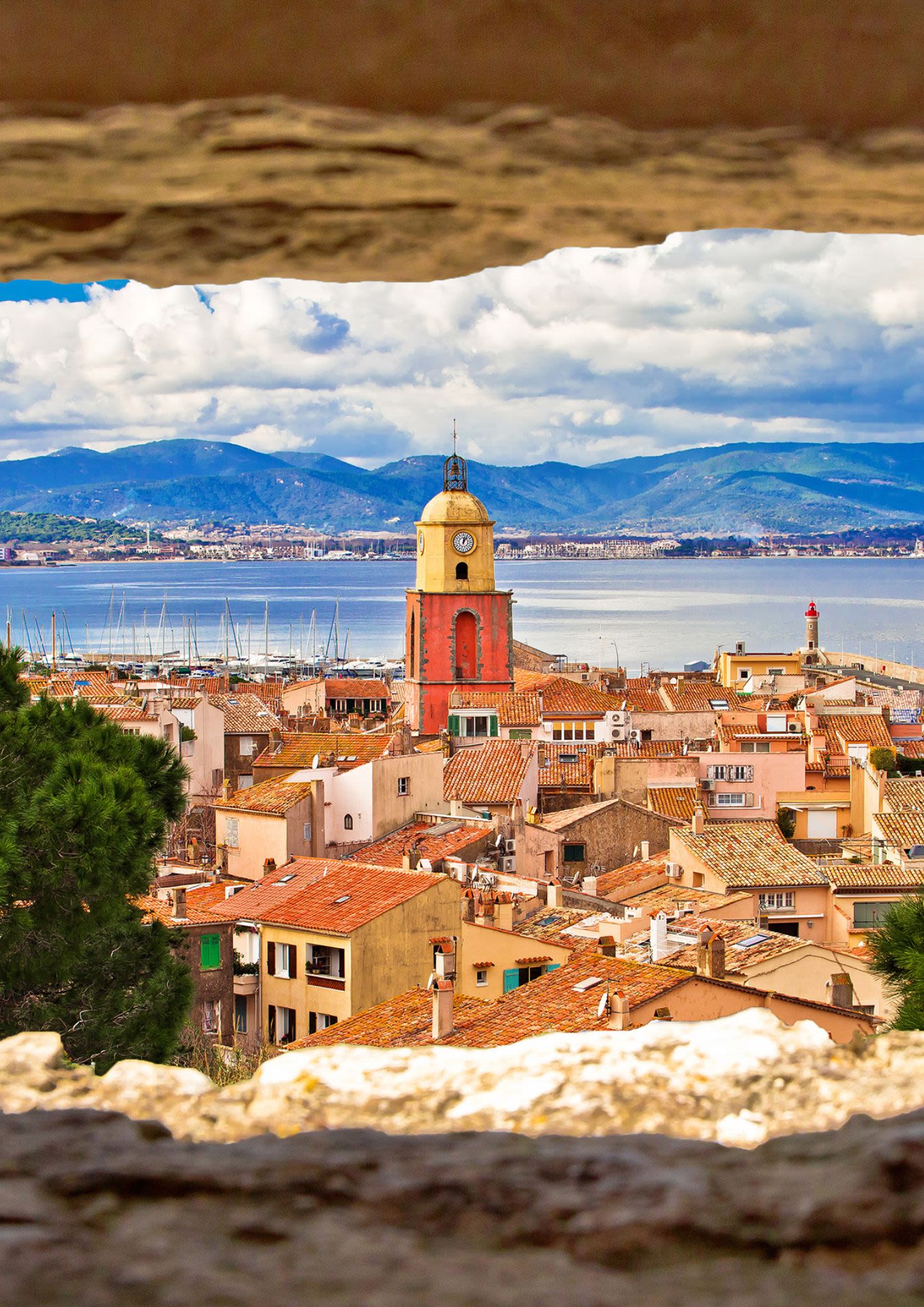 The beautiful region of St Tropez