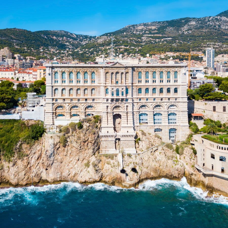 A chateau on the Monaco