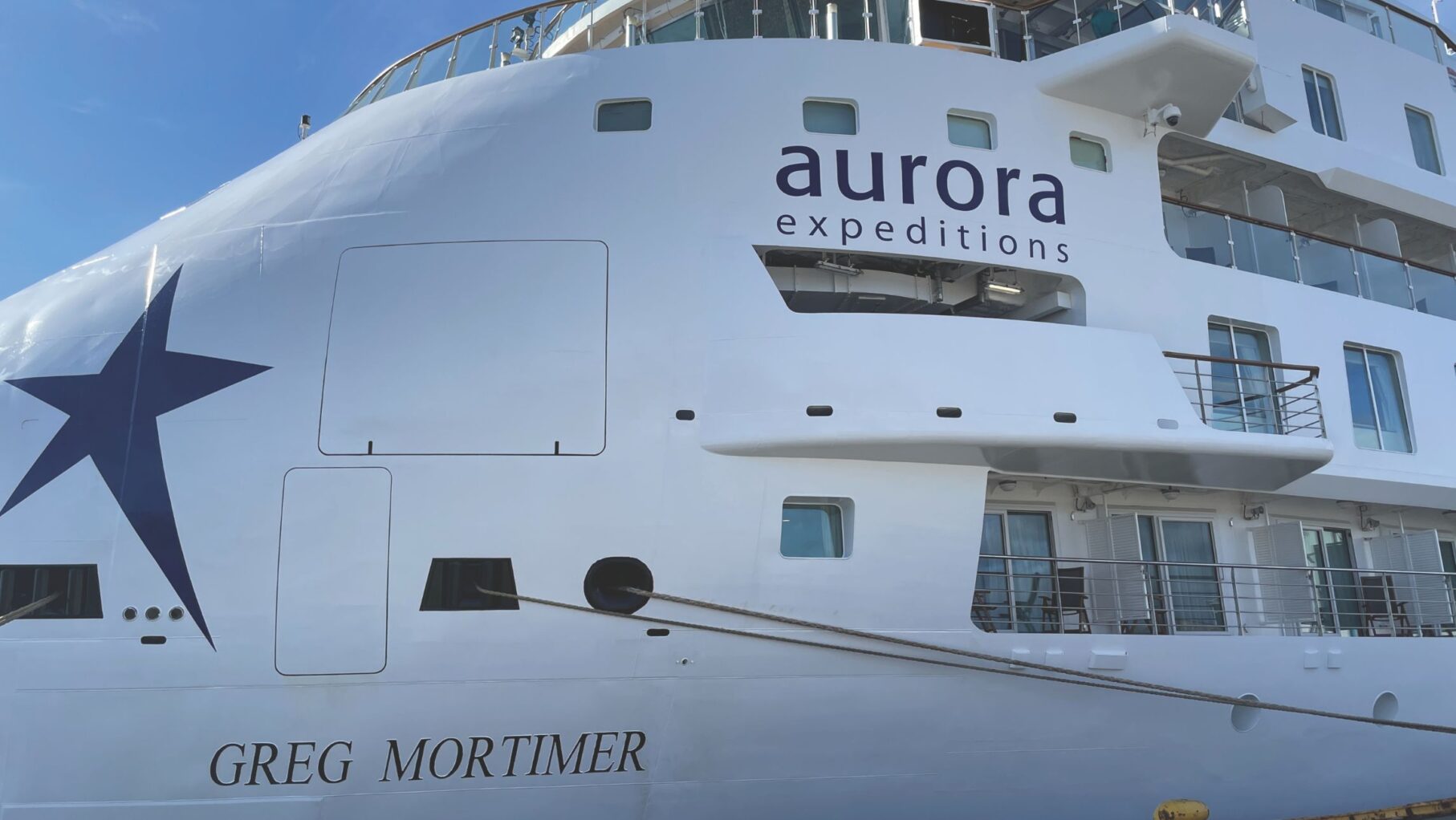 Aurora Expedition's Greg Mortimer