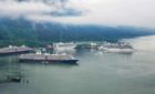 Cruise ships in Juneau