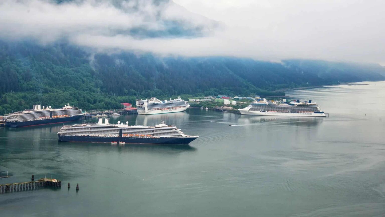 Cruise ships in Juneau