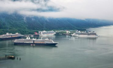 Cruise ships in Juneau