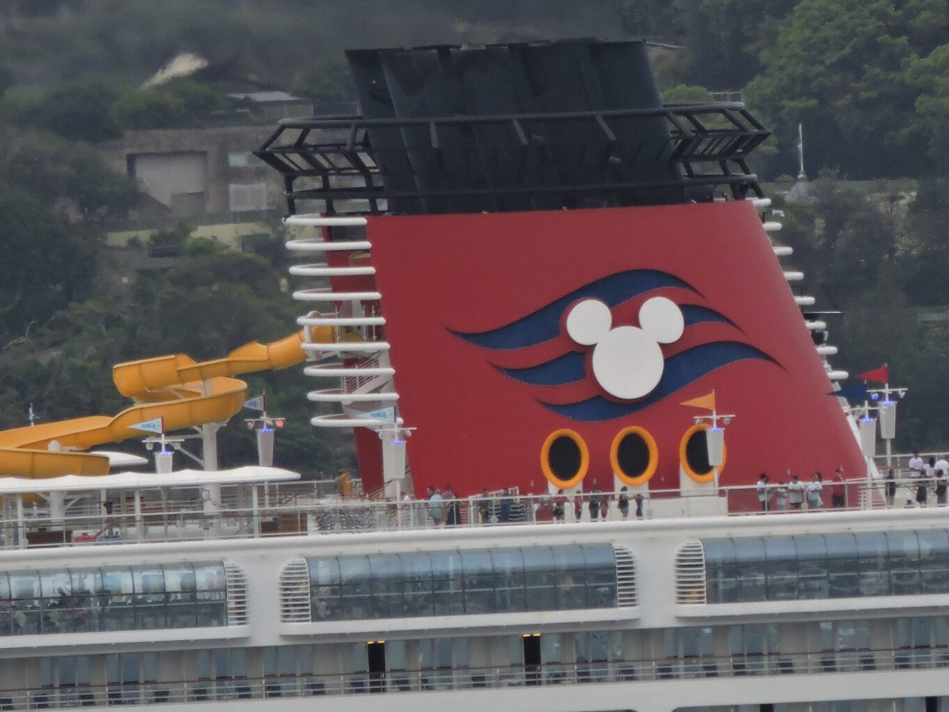 Disney Wonder in Sydney Harbour