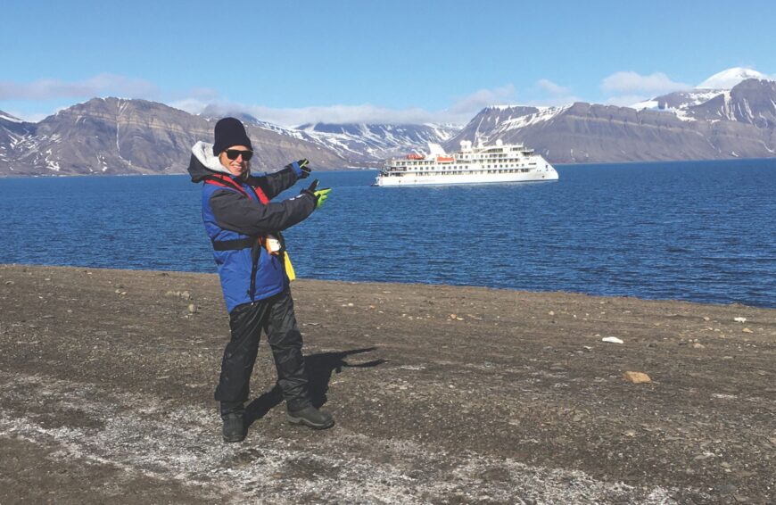 Jane Archer on her expedition cruise with Aurora Expeditions