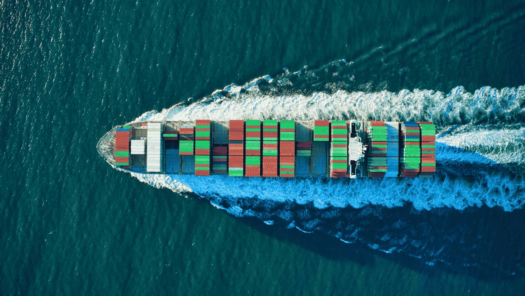 Cargo ship on the Rhine 