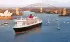 Cunard in Sydney Harbour