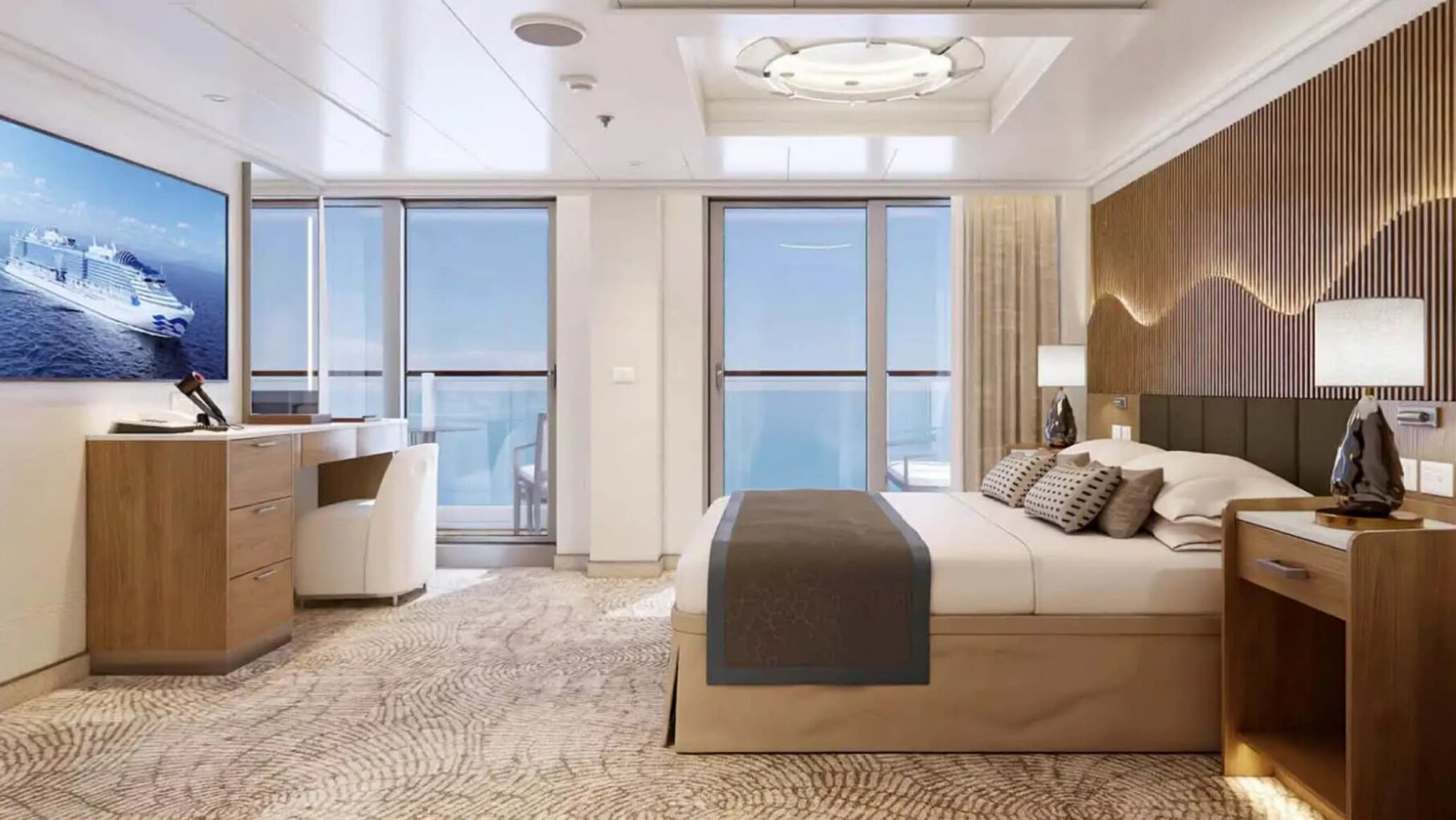 star princess stateroom render