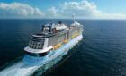 Anthem of the Seas sailing on the water