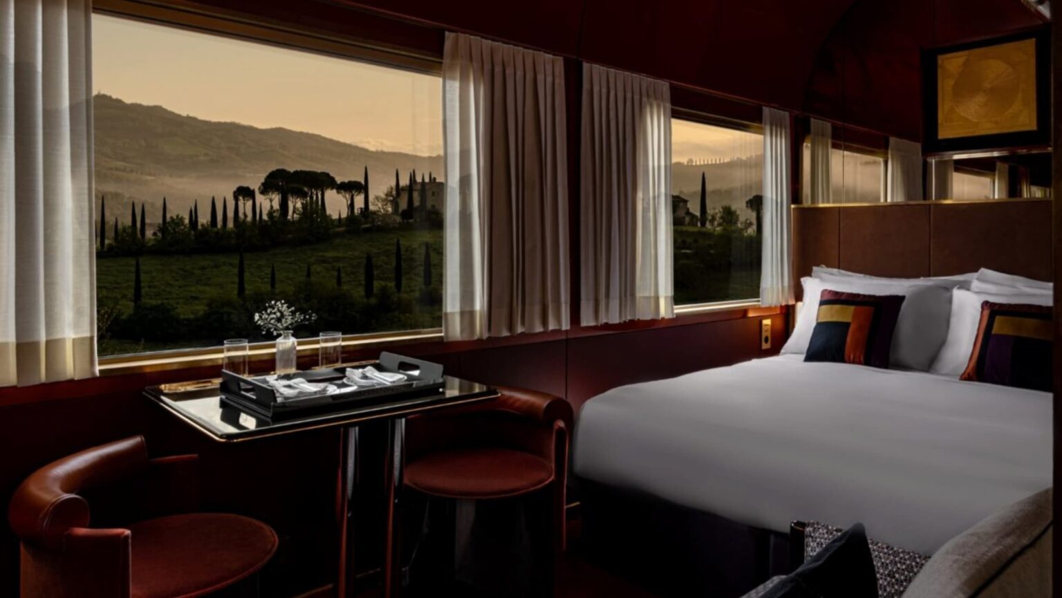 A room onboard to Orient Express