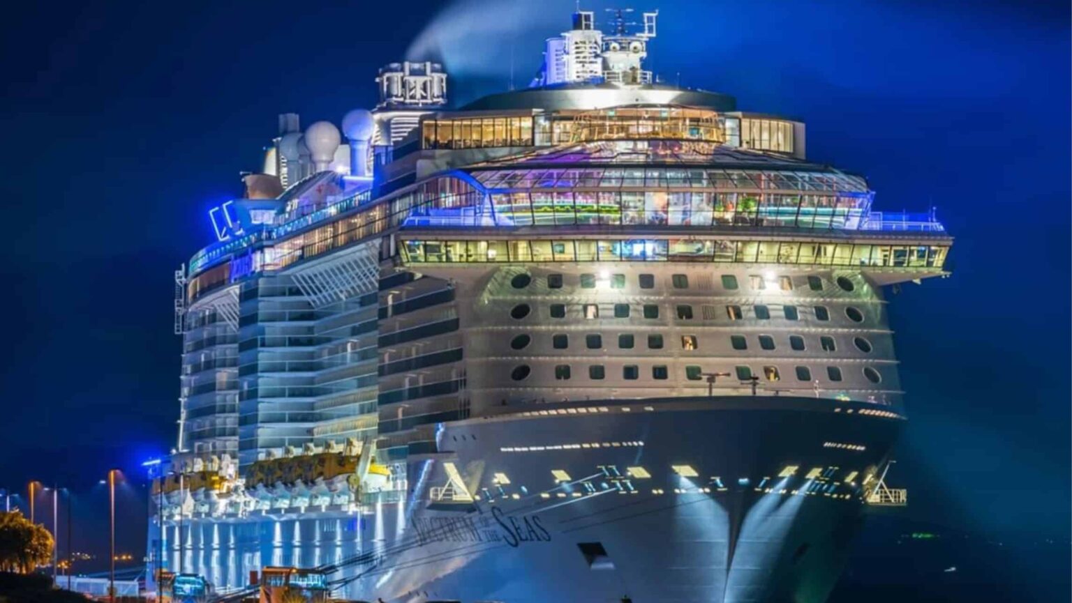 Spectrum of the Seas ported in Asia.