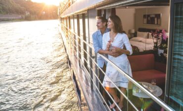 A couple on an Avalon Waterways ship