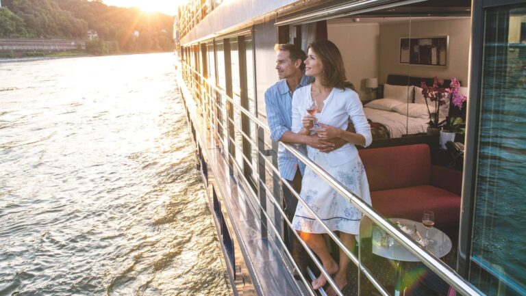 A couple on an Avalon Waterways ship